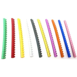 50x20 Bagues Ouvertes En Aluminium Pour Canaris Taille : 3mm Couleurs : 10 Différentes