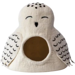 Abri Hibou Blanc Dharma Karma 36x34x30cm - Pet Solutions