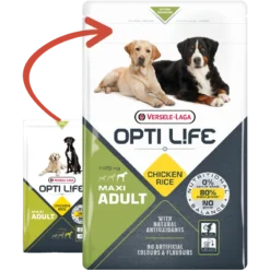 Adult Maxi - Grands Chiens Adultes - Poulet 12,5kg - Opti Life