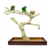 Aire De Jeux En Bois De Java Avec Socle - Medium - Back Zoo Nature -Promos Vivariux Magasin aire de jeux en bois de java avec socle medium back zoo nature zf1113 back zoo nature aire de jeux en bois de java avec socle et