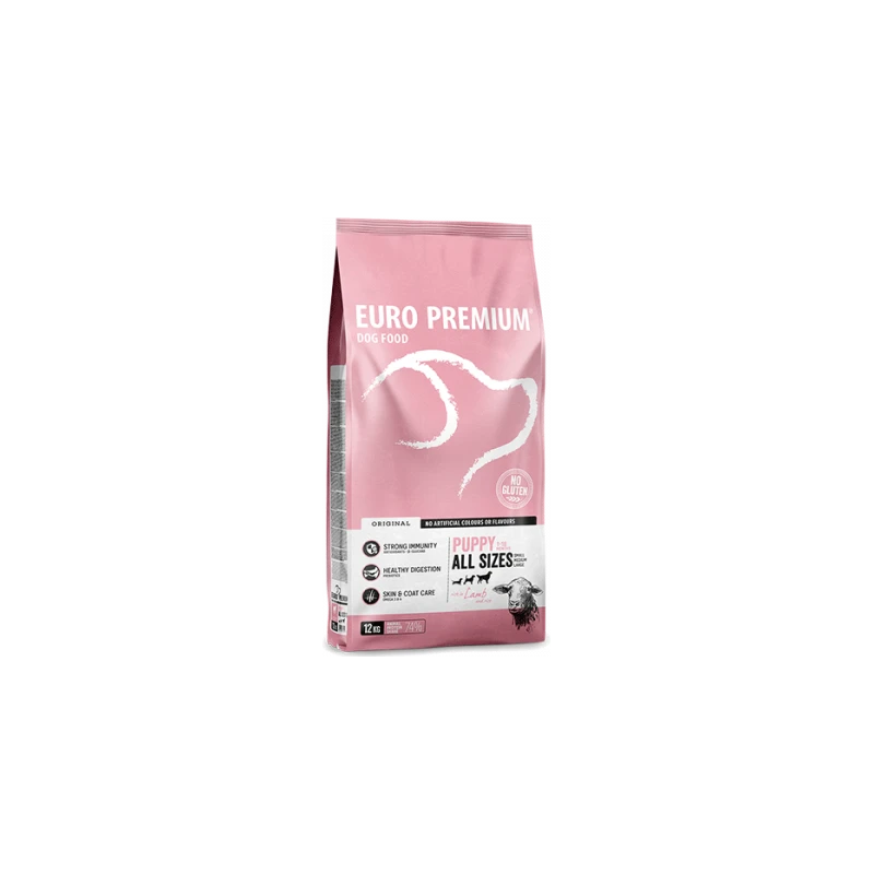 All Sizes Puppy Lamb & Rice 3kg - Euro Premium 3 All Sizes Puppy Lamb & Rice 3kg - Euro Premium