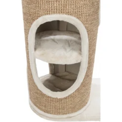Arbre à Chat Falco 70x38x117cm - Trixie -Promos Vivariux Magasin arbre a chat falco 70x38x117cm trixie 44416 trixie arbre a chat falco en jute 6 mm peluche polyester 280 g m maison habillee de 1 2