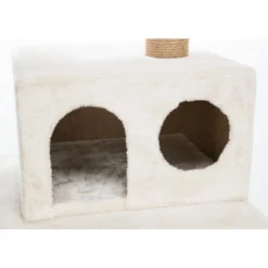 Arbre à Chat Federico 60x50x142cm - Trixie -Promos Vivariux Magasin arbre a chat federico 60x50x142cm trixie 44428 trixie arbre a chat federico en jute 6 mm peluche polyester 280 g m maison habill 2