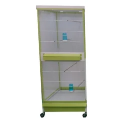 Batterie De Cages Gardénia ART.GAR Avec Tiroir Et Eclairage Leds - Italgabbie