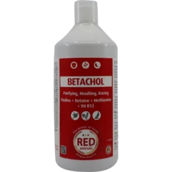 Betachol (couleur Rouge Avec B-vitamines, Foie, Plumage) 1L - Red Animals