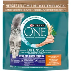 Bifensis Sterilcat Indoor - Riche En Poulet Et Aux Céréales Complètes 1,5kg - One