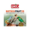 Bioteck Fruit 25 1,5kg - Unica -Promos Vivariux Magasin bioteck fruit 25 15kg unica uni 006 unica bioteck fruit 25 aliment extrude complet pour bec et insectivores aliment extrude a ha