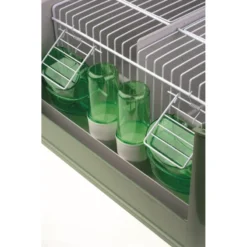 Box De Transport Sans Couvercle 38x39x18cmh - 2G-R -Promos Vivariux Magasin box de transport sans couvercle 38x39x18cmh 2g r art 200 2g r box de transport de couleur verte pour les oiseaux livre avec une 1 1