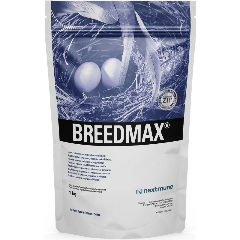 Breedmax (protéines, élevage) 1kg - Nextmune 3 Breedmax (protéines, élevage) 1kg - Nextmune