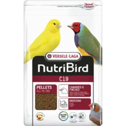 Promos Vivariux Magasin 12 C19 Tropical Granulés Extrudés - Aliment D'élevage Pour Canaris, Oiseaux Exotiques Et Indigènes 3kg - Nutribird