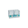Cage Cova Avec Tiroir En Plastique Et 2 Compartiments 55x32x36cm -Promos Vivariux Magasin cage cova avec tiroir en plastique et 2 compartiments 55x32x36cm 111015000 domus molinari cette cage ideale pour la reproduction