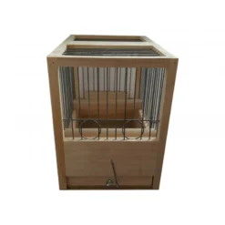 Cage De Chant En Bois 21x24x16cm 7 Cage De Chant En Bois 21x24x16cm -Promos Vivariux Magasin cage de chant en bois 21x24x16cm 117320000 grizo cage de chant en bois disposant de 2 perchoirs et 2 trous pour mangeoires exter 2