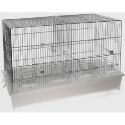 Cage Domus Molinari Chromée 65x34x43cm