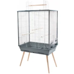 Cage Neo Jili XL Gris 93x42x81cm