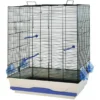 Cage Pour Petits Oiseaux Ambra 56,5x36,5x74cm -Promos Vivariux Magasin cage pour petits oiseaux ambra 565x365x74cm 5482 vadigran cage oiseau incluant des perchoirs et mangeoires en plastique nettoyag