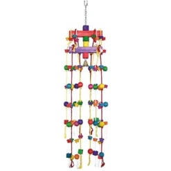 Carrousel Rope With Colorful Cubes & Bell 38cm - Duvo+