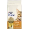 Cat Chow Adult Poulet 3kg - Purina -Promos Vivariux Magasin cat chow adult poulet 3kg purina 12251689 purina cat chow adult cat au poulet recette 100 complete et equilibree sans colorants