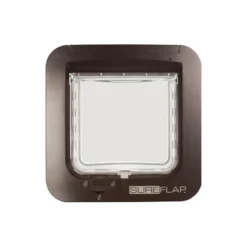 Chatière à Puce électrique 25x22x25cm Brun - Surflap