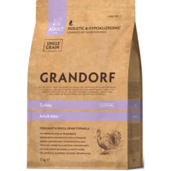 Chien Adult Mini Races - Dinde 3kg - Grandorf