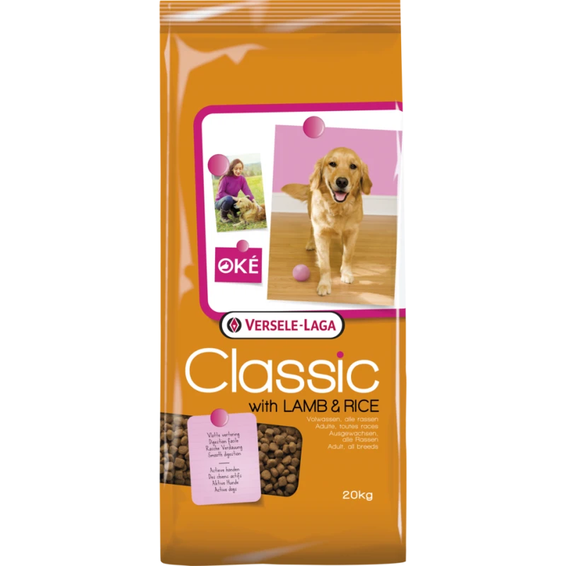 Classic Lamb & Rice 20kg - Adultes Toutes Races 3 Classic Lamb & Rice 20kg - Adultes Toutes Races
