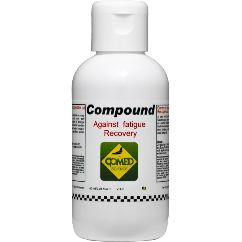 Compound, Contre La Fatigue Après L'entraînement 60ml - Comed 3 Compound, Contre La Fatigue Après L'entraînement 60ml - Comed