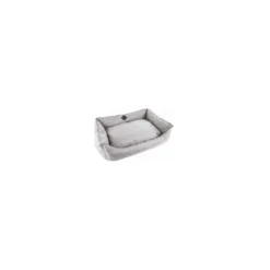 Corbeille Domino Gris 60x45x23cm - Martin Sellier