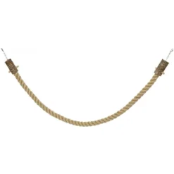 Corde D'escalade En Jute Avec Attache En Acier 5x400cm - Wagner