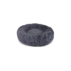Cosy Bed Fluffy Gris Foncé 76x19cm - Kerbl