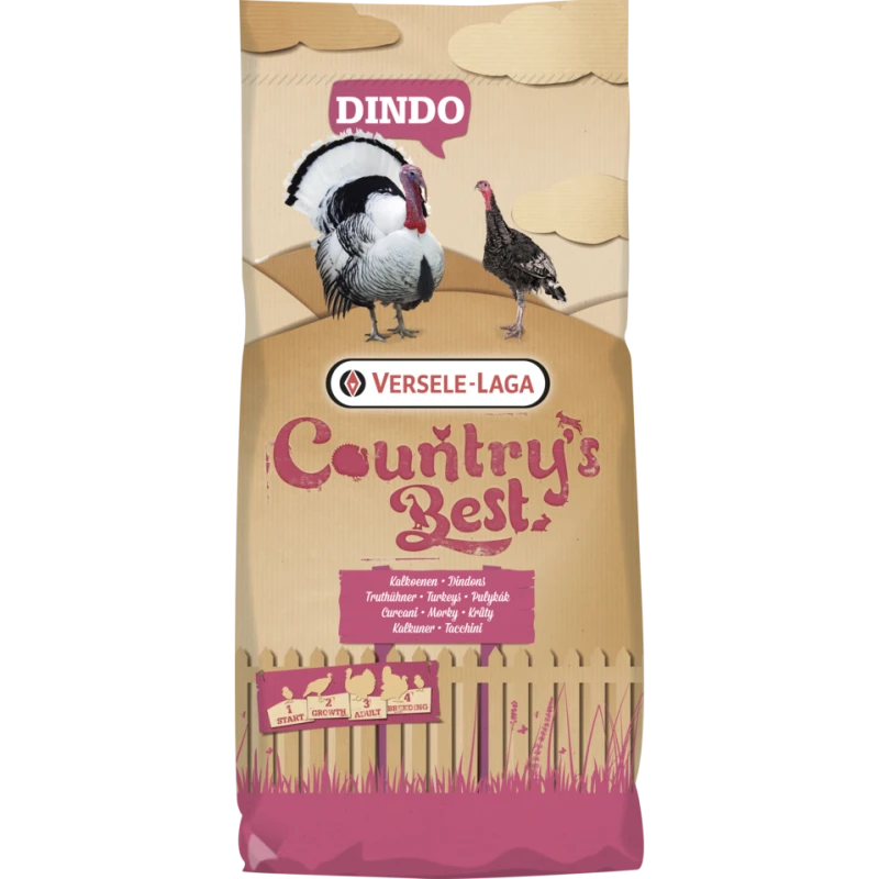 Country's Best DINDO 2.3 Pellet 20kg - Granulé De Croissance Dès 13ème Semaine Jusqu'à L'abattage 3 Country's Best DINDO 2.3 Pellet 20kg - Granulé De Croissance Dès 13ème Semaine Jusqu'à L'abattage
