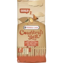 Country's Best GOLD 1 Mash 20kg - Farine Démarrage, 10 Premières Semaines, Avec Coccidiostatique