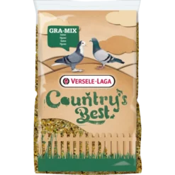 Country's Best Gra-Mix Pigeons Basic 20kg - Mélange De Graines Pour Pigeons Sans Blé Et Sans Maïs