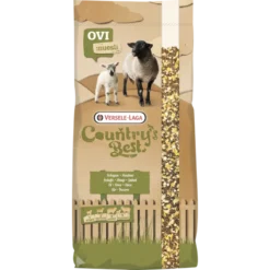 Country's Best OVIMASH 3 Muesli 20kg - Mélange De Granulés, Flocons De Maïs Et D'orge, Dès 6ème Semaine