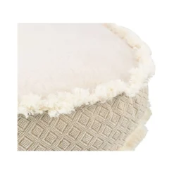 Coussin Boho 80x65cm Beige - Trixie -Promos Vivariux Magasin coussin boho 80x65cm beige trixie 38217 trixie soft edition en tissu peluche housse en coton jute polyester rembourrage en fibre 2
