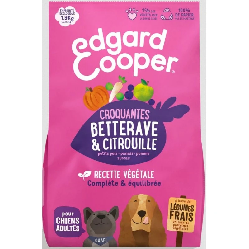 Croquantes Betterave & Citrouille 2,5kg - Edgard & Cooper 3 Croquantes Betterave & Citrouille 2,5kg - Edgard & Cooper