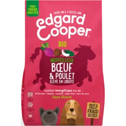 Croquettes Adult Poulet élevé En Liberté & Bœuf Frais Et Bio 2,5kg - Edgard & Cooper
