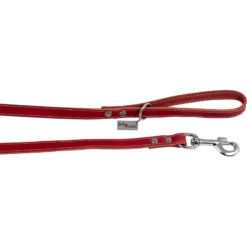 Cuir Gras Laisse Rouge-16mmx100cm - Jack And Vanilla