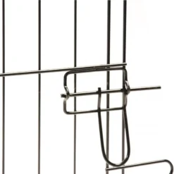 Enclos Chiots Avec Porte Et Crochets Noir 150x60x60cm - Duvo+ -Promos Vivariux Magasin enclos chiots avec porte et crochets noir 150x60x60cm duvo 470300 duvo specifications durable montage rapide et facile avec port 2