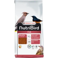 Promos Vivariux Magasin 18 F16 Granulés Extrudés - Aliment D'entretien Pour Oiseaux Frugivores Et Insectivores 10kg - Nutribird