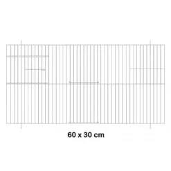 Façade De Cage En Métal 60x30cm - Fauna