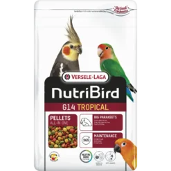 G14 Tropical Granulés Extrudés - Aliment D'entretien Pour Grandes Perruches 3kg - Nutribird