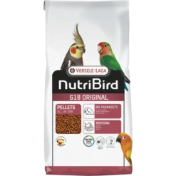 G18 Original Granulés Extrudés - Aliment D'élevage Pour Grandes Perruches 10kg - Nutribird