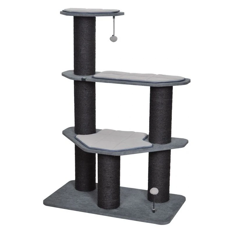 Griffoir Meru Gris 90x50x132,5cm - Ebi 3 Griffoir Meru Gris 90x50x132,5cm - Ebi