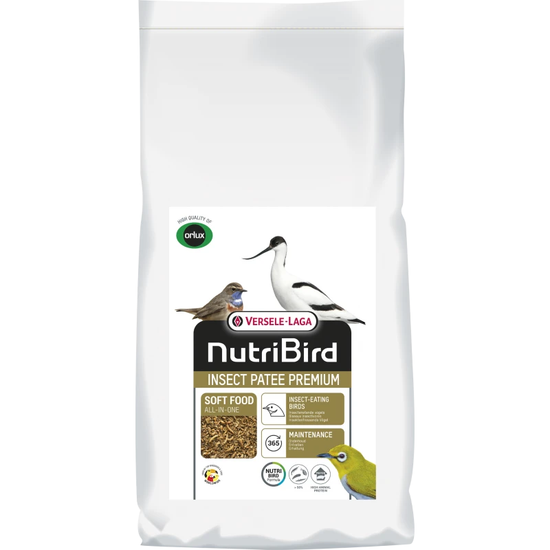Insect Patée Premium Aliment Complet Pour Oiseaux Insectivores 10kg - Nutribird 3 Insect Patée Premium Aliment Complet Pour Oiseaux Insectivores 10kg - Nutribird