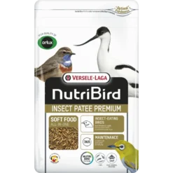 Insect Patée Premium Aliment Complet Pour Oiseaux Insectivores 500gr - Nutribird