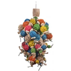 Jouet Gigantesque 80x45x45cm - Wagner -Promos Vivariux Magasin jouet gigantesque 80x45x45cm wagner h71043 wagner jouet gigantesque pour tous les gros perroquets beaucoup de bois de java et de 1