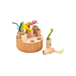 Jouets Pour Oiseaux Rangement 12,5x12,5x5cm