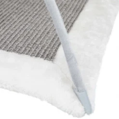 Junior Tapis + Arc De Jeu En Sisal - Trixie -Promos Vivariux Magasin junior tapis arc de jeu en sisal trixie 43114 trixie junior tapis griffoir en peluche polyester 240 g m pliable couleur gris cla 2