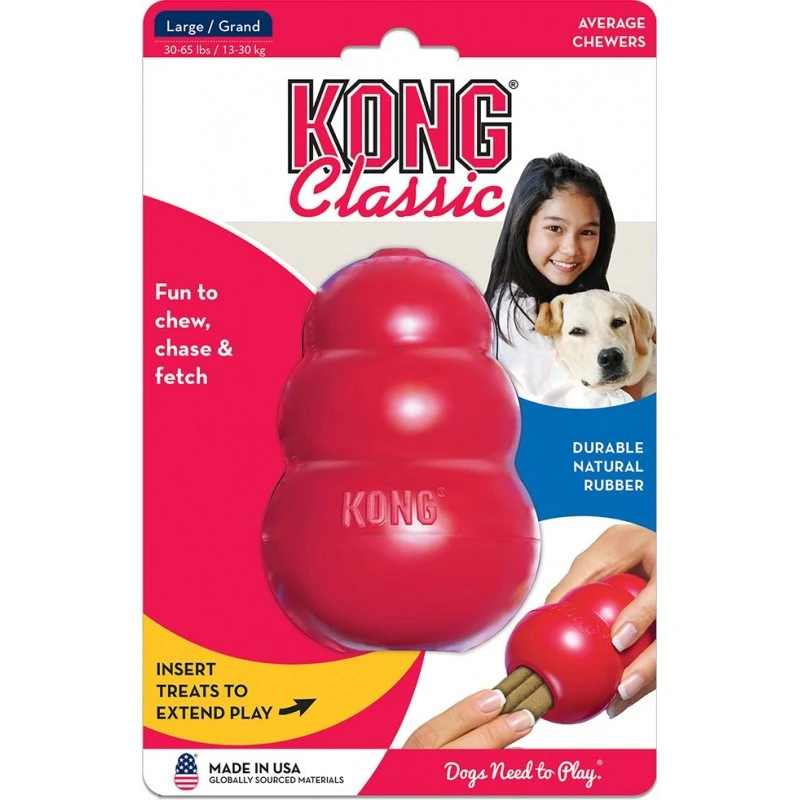 Kong Classic Rouge L - Kong 7 Kong Classic Rouge L - Kong – Image 5