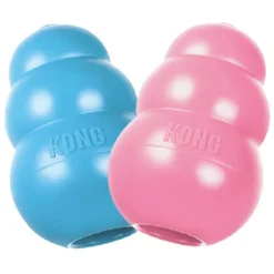 Kong Puppy Bleu Ou Rose L - Kong