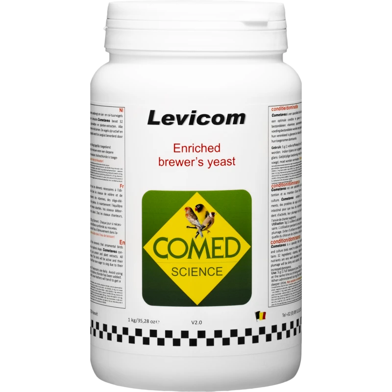Levicom Bird, Levure De Bière Enrichie 1kg - Comed 3 Levicom Bird, Levure De Bière Enrichie 1kg - Comed